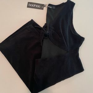 Boohoo terry towel dress